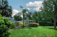 Backyard to house view