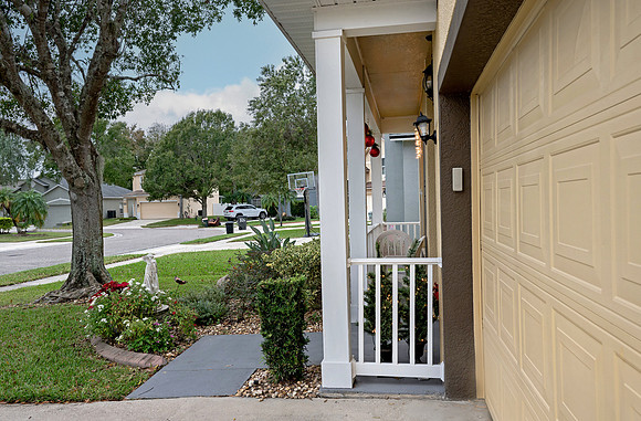 Front Side View of Porch