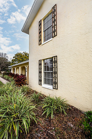 Right Side Verticle Iron WIndow