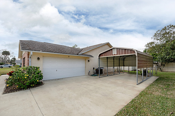 Garage Carport View