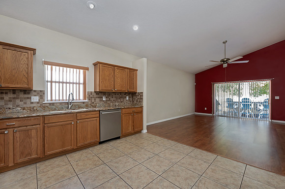 Kitchen to Family Room