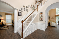 Foyer to Den and Living Room