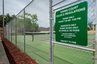 Tennis Court entrance