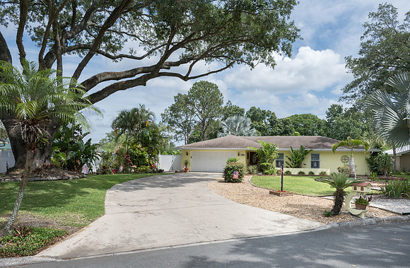 Front Wide with Driveway