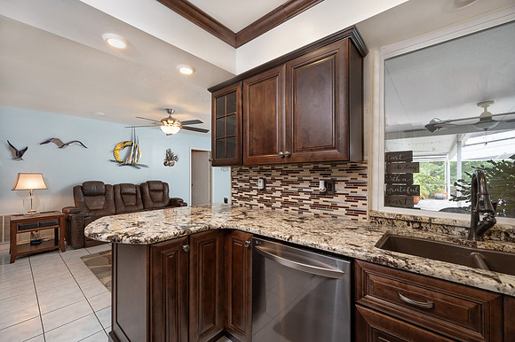 Kitchen to Family Room