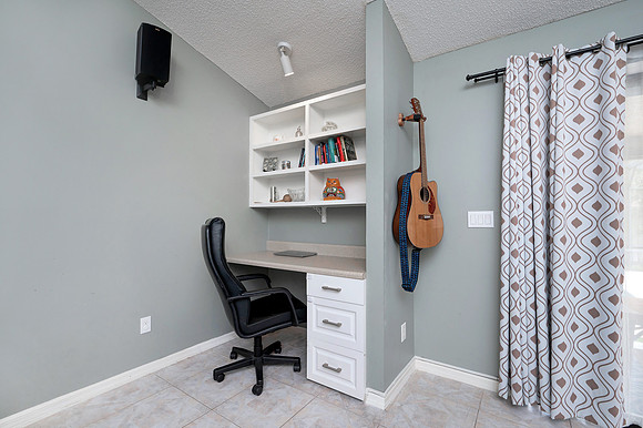 Desk area
