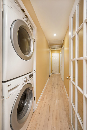Hall Way Laundy Closet