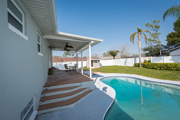 Back Porch Pool View