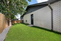 Left Side Artificial Turf area